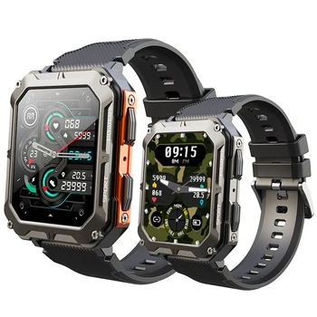 XMSJ смарт часовници IP68 Водоустойчив дамски умни часовници за мъже Калкулатор Bluetooth предизвикателство Спортни часовници Android и iOS и фитнес-тракер