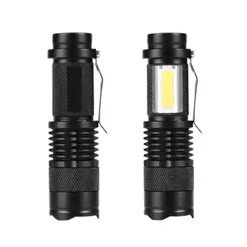 ZK30 Многофункционален мини led фенерче със силна светлина, led тактическо преносимо осветление, бърза доставка за къмпинг, колоездене, туризъм