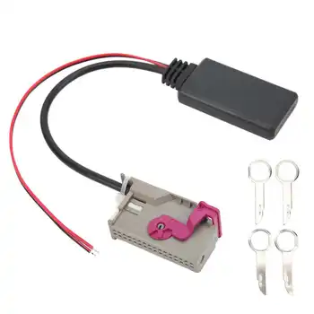 Авто аудио кабел 32Pin, автомобилен адаптер Bluetooth, AUX IN, замяна за Audi A8, TT R8 A3 A4, навигация RNS‑E за ъпгрейд