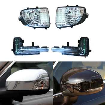 Автомобилно Огледало за Обратно виждане С Указател на Завоя, Контролната Лампа Огледала Странични Врати За Volvo XC90 2007-2023