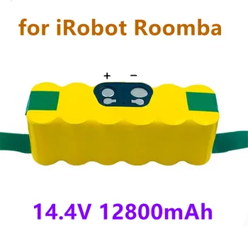 Акумулаторна батерия за самостоятелна употреба irobotroomba, новост 14,4 v, 12800 ма, за roomba 500, 600, 700, 800, 880, 760, 530, 555, 560, 581