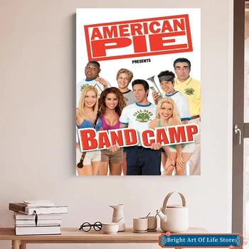 Американски пай е Правила момичета, Плакат на филма, художествена корица, печат на снимки със звезда, Начало декор, стенни живопис (без рамка)