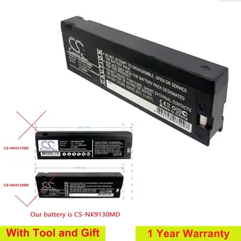 Батерия GreenBattey 2300 mah за Mindray PM9000 PM8000 MEC1200 PM7000 MEC2000 MEC1000, За пульсоксиметра NELLCOR N-180, N-185