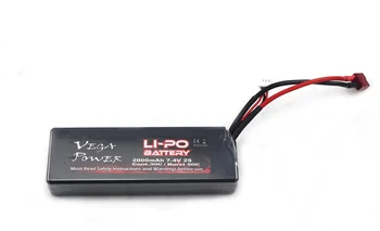 Батерия Himoto Racing 1/10 Li-Po (7,4 През 2000 mah 2 S 25C) с вход LP7420T