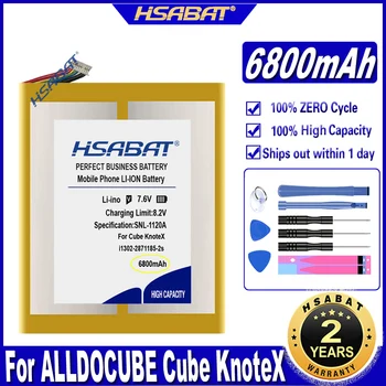 Батерия HSABAT i1302-2871185-2s 6800 mah за ALLDOCUBE Cube Knote X Kubi KnoteX Tablet PC Batteries