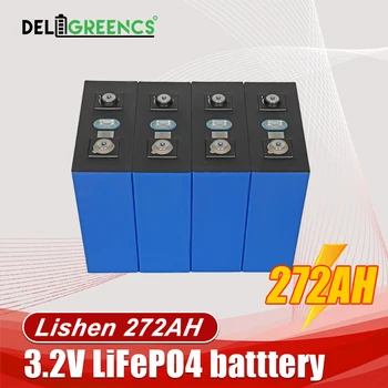 Батерия Lishen 272AH LiFePO4 24V литиево-призматичен фосфатный LiPo батерия за съхранение на енергия не 280AH или 310AH