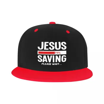 Бейзболна шапка в стил хип-хоп, спасающая Исус, мъжки персонални бейзболна шапка, Унисекс, Забавен Подарък, въз основа на вяра, християнска шапка за татко, Лятна