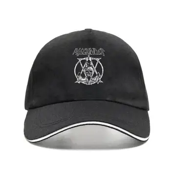 Бейзболна шапка с логото на Axegrinder, черепа и секири, мъжки шапки, бейзболна шапка за улицата, бейзболна шапка