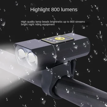 Велосипеден фенер USB LED Акумулаторна батерия комплект МТБ Пътен под Наем Предната и Задната светлина Лампа за Фенерче под наем фенер Велосипедни Аксесоари