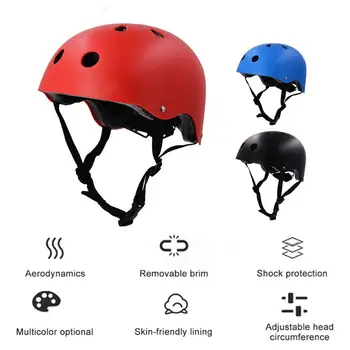 Велосипеден шлем за възрастни, Каска за Каране на кънки на лед, Лаптоп под наем на Каска, Защитни шапки за мъже, Жени, Деца