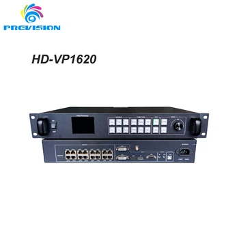 Видеопроцессор HUIDU HD-VP1620 LED 4K за вътрешни и външни работи със сверхбольшим, нарушена сращиванием led екрани дисплей; под наем, постановка, 16 порта