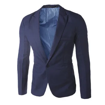 Висококачествен Нов мъжки блейзър, модерен оборудвана случайни сако за мъжете, брендовый мъжки костюм, дизайнерски яке, на горно облекло за мъже, 3 цвята