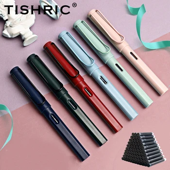 Висококачествена писалка TISHRIC 0,38 мм, трайни Писалки за Писане, набор от мастила, Офис консумативи за ученици, офис консумативи за мастиленоструйни дръжки