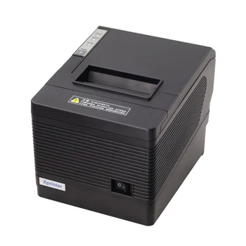 Висококачествени кухненски принтер с автоматичен нож 260 mm/сек. 80 мм с порт usb + serial + Ethernet lan за проверки pritner Xprinter XP-Q260III