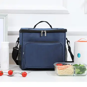 Водене жив топлина Оксфорд опаковка Голям капацитет популярна и Стилна чанта за обяд Чанта за пикник Топлоизолационна чанта за обяд