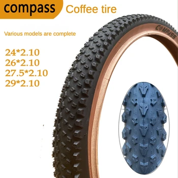 Гума за планински велосипеди Wanda Compass Kompass 24 26 27.5 29*2.1 утайка от гума, аксесоари за велосипеди, Износостойкая гума