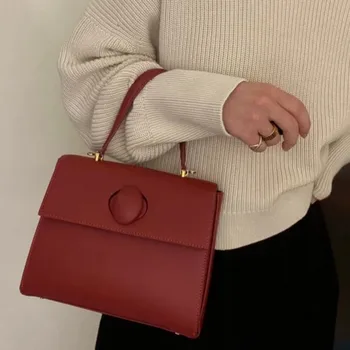 Дамска чанта Кожена дамска чанта Дамска чанта през рамо Дамски чанта през рамо Дамски чанта Малка квадратна чанта Тенденция