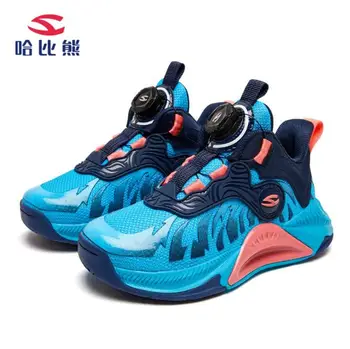 Детски обувки; новост есента 2023 г.; младежки спортни обувки; модни баскетболни маратонки за момчета;