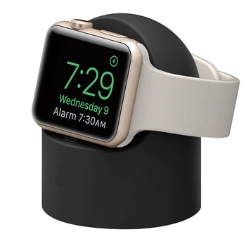 Държач Зарядно устройство за зарядно устройство Apple Watch Ultra 49mm/Apple Watch Series 8 7 6 5 Smartwatch устойчива на плъзгане Поставка За Зареждане Замяна База