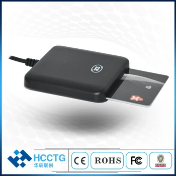 Евтини Контактен четец за смарт карти USB2.0 CCID EMV за банкови плащания ACR39U-U1