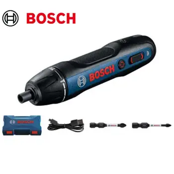 Електрическа Отвертка BOSCH GO2, акумулаторна чрез USB, 3,6 В, автоматична безжична ръчна бормашина, електрически инструменти, поддръжка, Ремонт