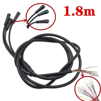 Електрически Скутер Мултифункционален Инструментален кабел Основната линия на кабел-адаптер с кръгла глава Преобразуване Q8 интегрирана линия е Водоустойчив мъжки