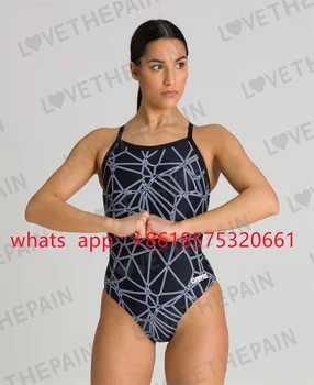 Жена от въглеродни влакна Maxlife Pro, едно парче бански с възможност за сгъване на облегалката, тренировъчен бански костюм за състезания, летен быстросохнущий тренировъчен бански