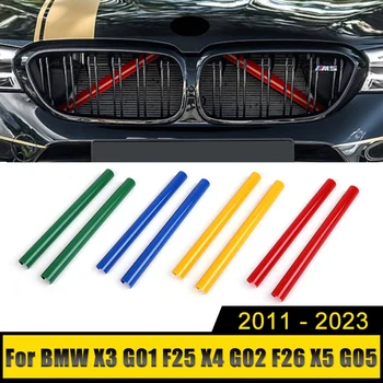 За BMW X3 G01 F25 X4 G02 F26 X5 G05 2011-2018 2019 2020 2021 2022 2023 Автомобили Предна Решетка С Подплата в Предната Решетка, Аксесоари За Украса