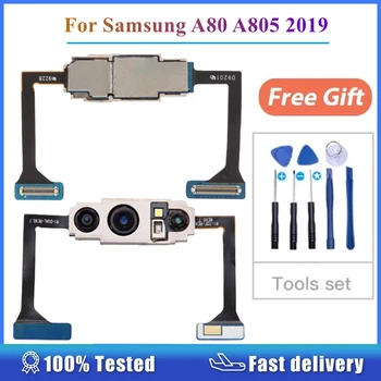 За Samsung Galaxy A80 A805 2019 Подмяна на модул за камера за задно виждане Flex Кабел Ribbon