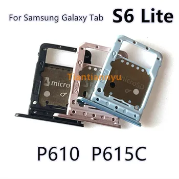 За Samsung Galaxy Tab S6 Lite P610 P615C Сим-тава, слот за SIM-карта, дубликат част