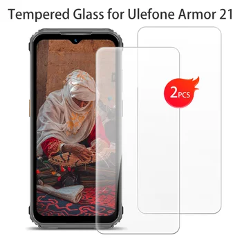 За Ulefone Armor 21 защитно закалено стъкло на Ulefone Armor 21 Защитно фолио за смартфона с диагонал на екрана 6,58 инча