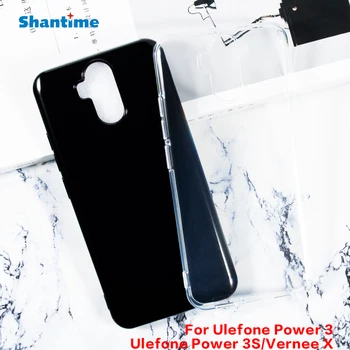 За Ulefone Power 3 Гелевый Пудинг Силиконова Защитно Задната част на Кутията на Телефона За Ulefone Power 3S Vernee X Мек Калъф от TPU