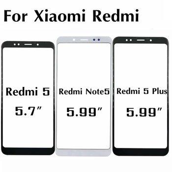 За Xiaomi Redmi 5 plus Note 5 Смяна на сензорен екран, предно стъкло, тъчпад, външен панел, капак на обектива, сервизна детайл