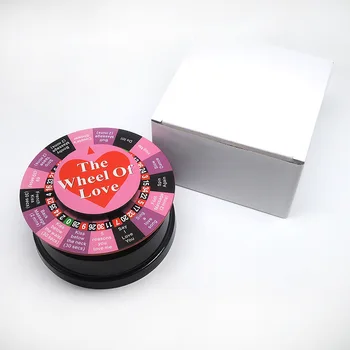 Забавна секс-игра с превръщането маса, празничен подарък за двойки за еротични игри и любовната игра, нежна романтична електрически стоки за двойки