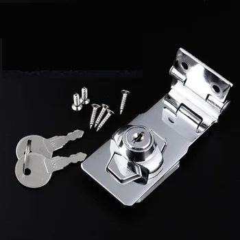 Заключване с ключ, завъртане на дръжката, запирающая болт за малко на вратата, бравата, за да чекмедже на гардероба, защитни шкафове