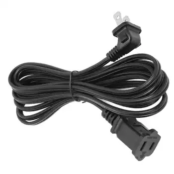 Захранващия кабел от NEMA 1 15П до NEMA 1 15R Професионален Извити Щепсела от мъжа към Жената удължителен кабел за захранване 9,8 фута US Plug 125 На нова