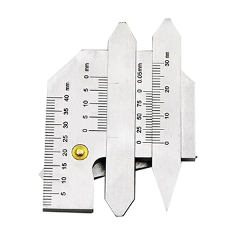 Измервателен инструмент, с метрични контролна линия 0-75 мм, штангенциркуль за измерване на заварки