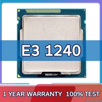Използван е Процесорът Xeon E3-1240 3,3 Ghz SR00K с четырехъядерным процесор 8M Cache LGA 1155 CPU E3 1240