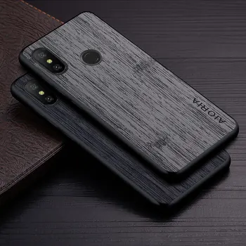 Калъф за Xiaomi Mi A2 Mi 6X funda 5,99 инча кожен калъф за мобилен телефон с шарките на бамбуково дърво, луксозен калъф за xiaomi mi a2 case capa