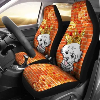 Калъфи за автомобилни седалки Poodle 26 бр., опаковки от 2 универсални защитни покривала за предните седалки