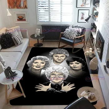 Класически килим за телевизор Golden Girls, индивидуален нескользящий подложка за спалнята, хола, семейната стая, подложки за момичета, декорации