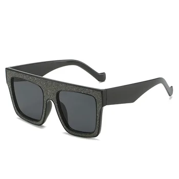 Класически луксозни Маркови дизайнерски слънчеви очила в квадратна рамка, женски мъжки модни реколта популярни слънчеви очила за пътуване, нюанси UV400