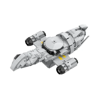 Комплект строителни блокове клас Serenity за космическия кораб на Светулка, Транспортен кораб MOC, играчка във формата на тухли, детски подарък за рожден Ден
