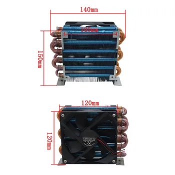 кондензатор вода за кондензатора хладилника топлообменници конденсаторного змеевика оребрена кондензатора на климатика оребрена кондензатор CP3X6X120