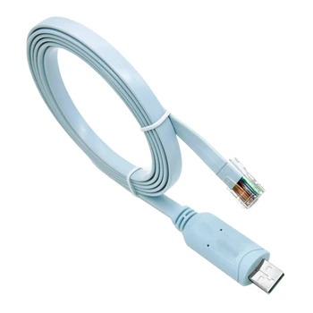 Конзола-USB кабел RJ-45 6 фута FTDI Windows 8, 7, Vista, MAC, Linux RS232