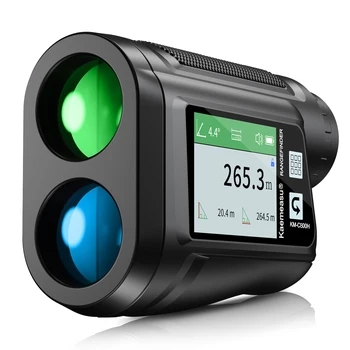 Лазерен далекомер за Голф с 6-Кратно Увеличение, LCD сензорен Екран 600 М/800 М, USB Акумулаторна Далекомер, Измерване на Разстояния с Наклон Динамика