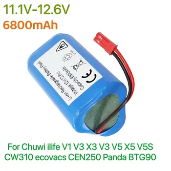 Литиево-йонна батерия 11.1v В 6800 ма 12 за Chuwi ilife V1 V3 X3 V3 V5 X5 V5S CW310 ecovacs CEN250 Panda BTG90