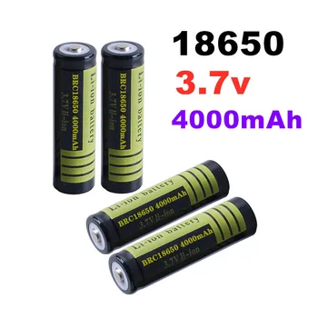 Литиево-йонна батерия, нов, оригинален, за фенерче, 100% ма, за led фенерче, USB-зарядно, 18650