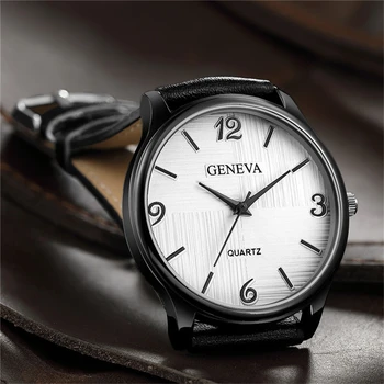 Луксозни мъжки часовник голяма марка, нова кожена каишка, ръчни часовници за мъже, висококачествени спортни часовници, мъжки часовници Montre Homme