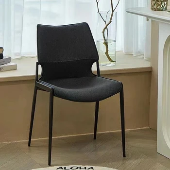 Луксозни Трапезни столове в скандинавски стил Hlack, минималистичная спалня, Удобен Стол за четене, Офис маса за хранене, стол, Тоалетка с огледало, Мебели за хола Sillas